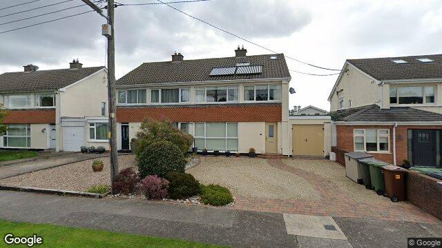 Street view of 91 Lakelands Close, Co. Dublin