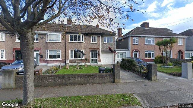 Street view of 24 Rosemount Avenue, Dublin 5