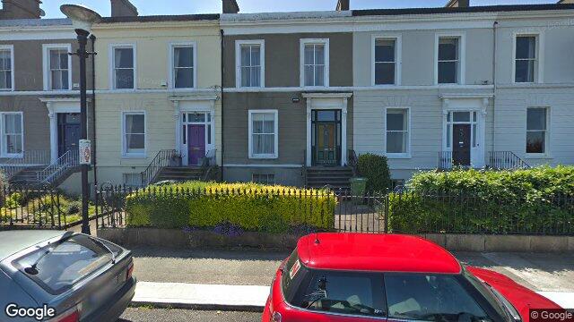 Street view of 19 Idrone Terrace, Blackrock, Dublin