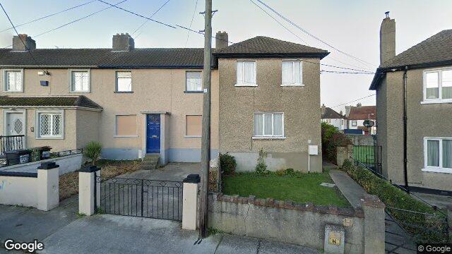 Street view of 55 St Patricks Crescent, Monkstown Farm, Dun Laoghaire
