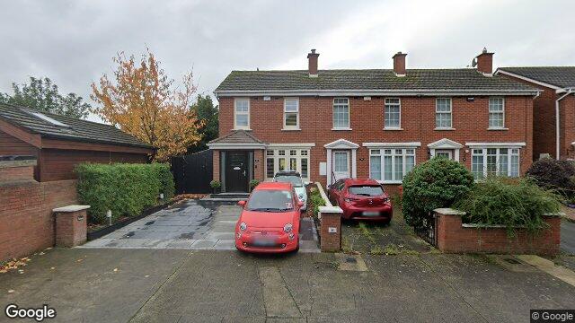 Street view of 43 the Bramblings, Killester, Dublin 5