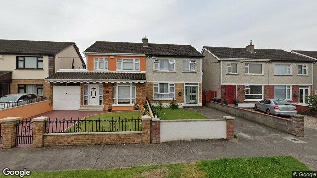 Street view of 42 Hilllcrest Walk, Lucan