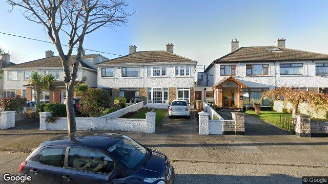 Street view of 60 Woodbine Park, Raheny, Dublin 5