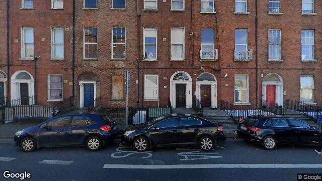 Street view of Apt 1, 4 Gardiner Street Upper, Dublin 1