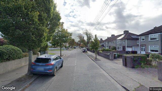 Street view of 43 Rosemount Avenue, Dublin 5