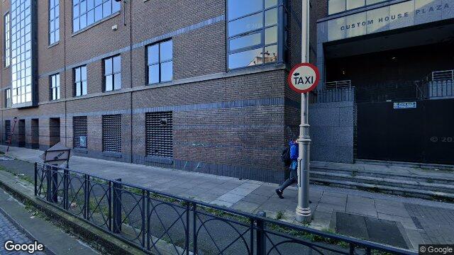 Street View near Custom House Harbour, Dublin