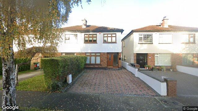 Street view of 6 Bayview Rise, Killiney