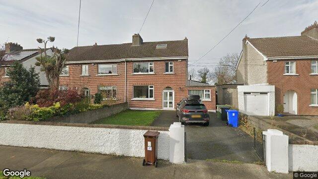 Street view of 30 Hillcourt Road, Glenageary, Co Dublin