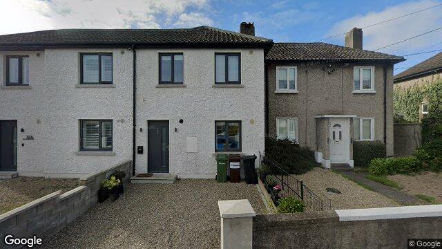 Street view of 107 Oliver Plunkett Road, Dun Laoghaire, Dublin