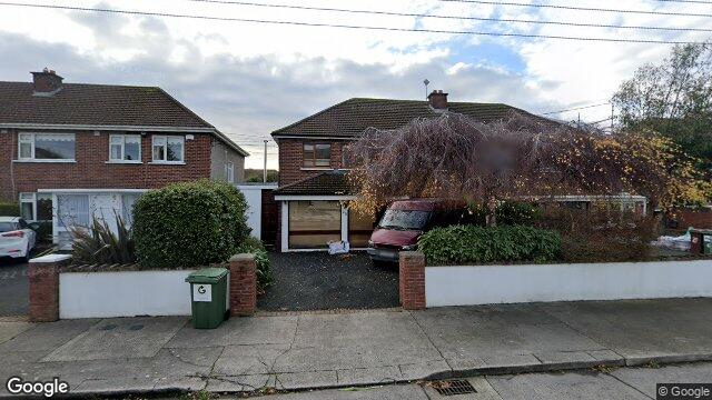 Street view of 49 Leopardstown Gardens, Blackrock, Dublin