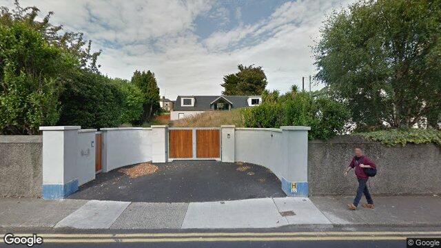 Street view of Glenageary Road Lower, Glenageary