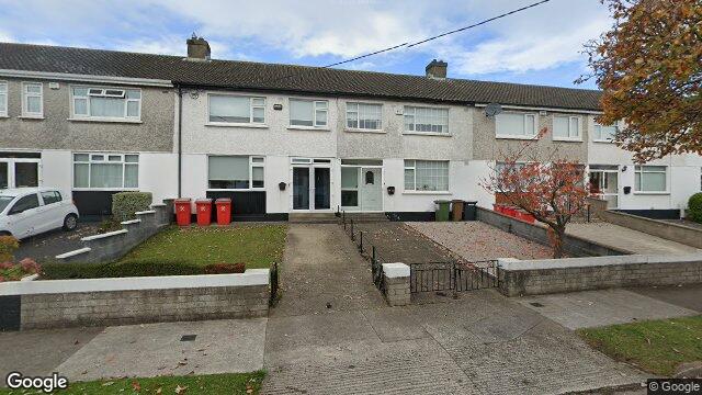 Street view of 48 Moatfield Road, Artane, Dublin 5