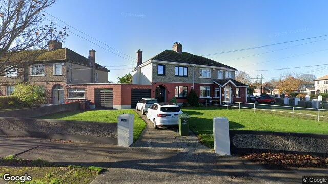 Street view of 14 Brookwood Crescent, Dublin 5