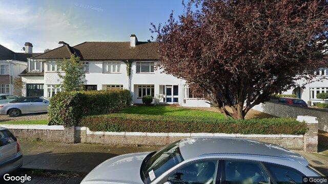 Street view of 39 Sycamore Road, Mount Merrion, Blackrock
