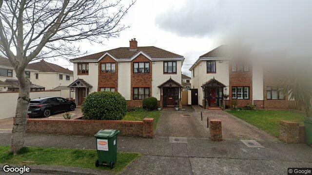 Street view of 14 Hermitage Place, Lucan