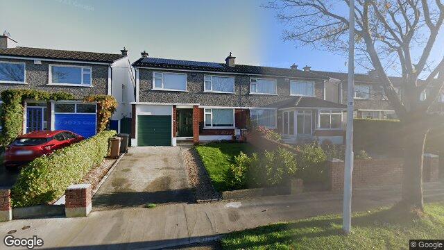 Street view of 58 Brackenbush Road, Killiney