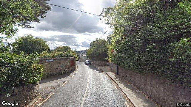 Street view of Killiney Hill Road, Killiney