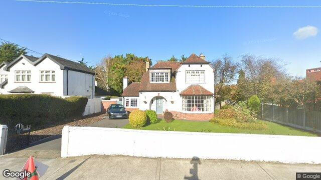 Street view of 23 St Thomas Road, Mount Merrion, Co Dublin