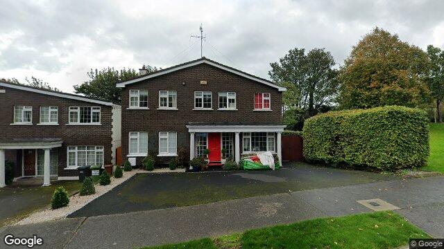 Street view of 54 Glenageary Woods, Glenageary, Dublin