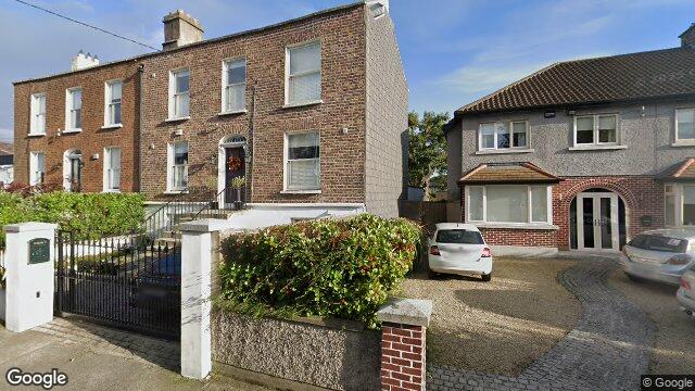 Street view of 59 Sandymount Avenue, Sandymount