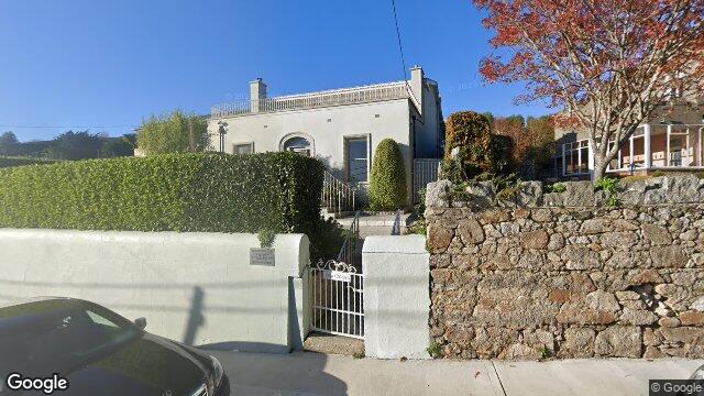 Street view of Torca Road, Dalkey