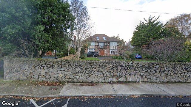 Street view of Saval Park Road, Dalkey