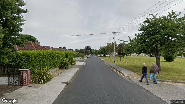 Street view of 36 Weirview Drive, Merville Road, Stillorgan