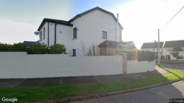 Street view of 1A Woodlands Avenue, Glenageary, Dublin