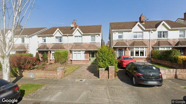 Street view of 10 St Andrews Fairway, The Fairways, Lucan