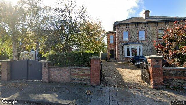 Street view of 33A Park Avenue, Sandymount
