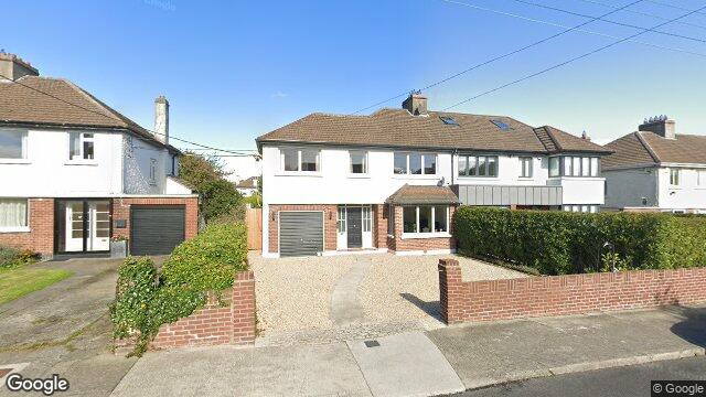 Street view of 15 Woodbine Avenue, Blackrock