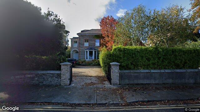 Street view of 59 Park Avenue, Sandymount