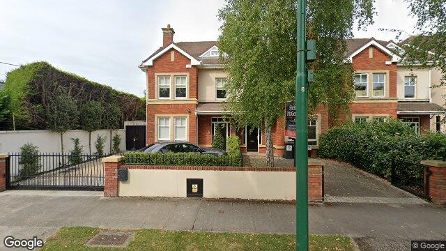 Street view of 1 Ailesbury Grove, Ballsbridge