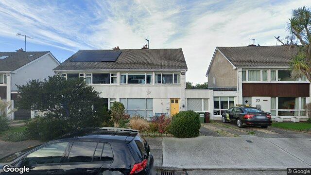 Street view of 23 Ballinclea Heights, Killiney