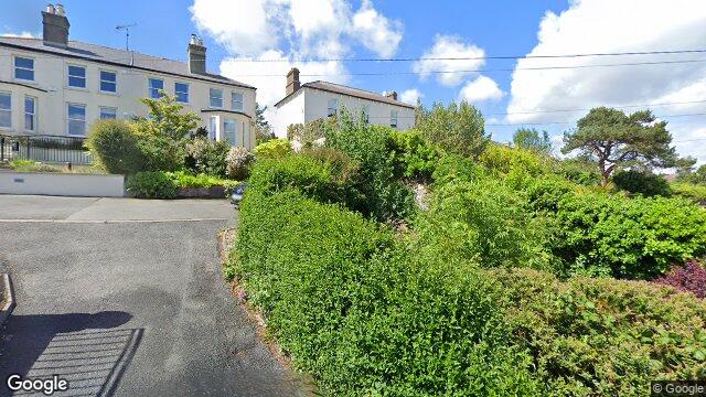 Street view of Ardeevin Road, Dalkey