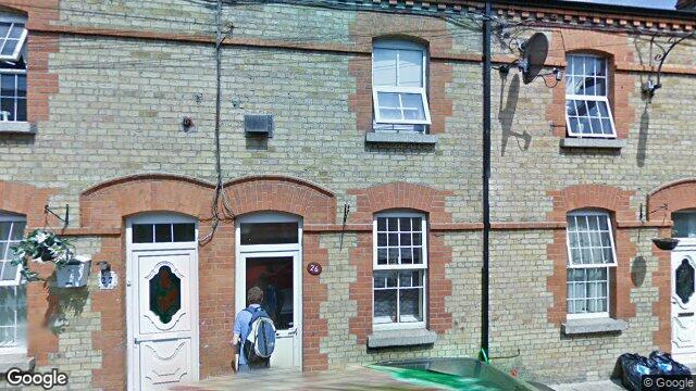 Street view of 26 Shamrock Cottages, Dublin 1