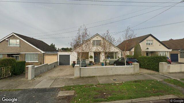 Street view of 56 Avondale Road, Killiney