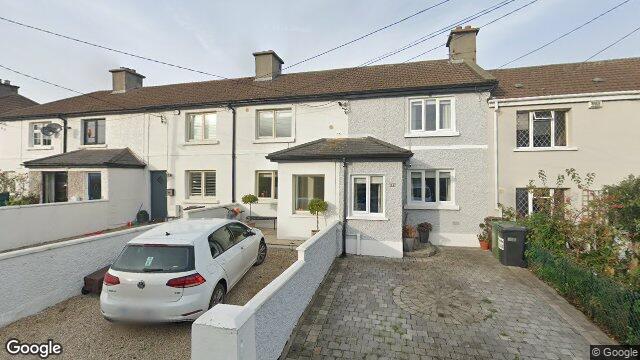 Street view of 97 Eden Villas, Glasthule, Co Dublin