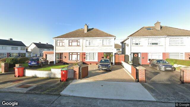 Street view of 3 Apollo Way, Woodville Park Estate, Artane Dublin 5