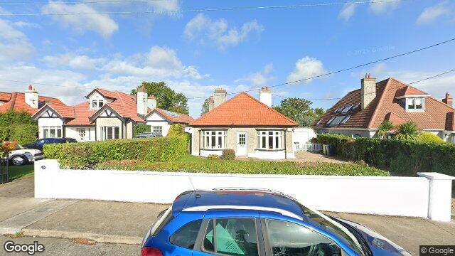 Street view of 9 Roebuck Avenue, Mount Merrion, Blackrock