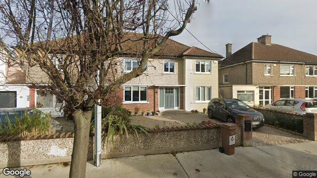 Street view of 16 Silchester Park, Dublin