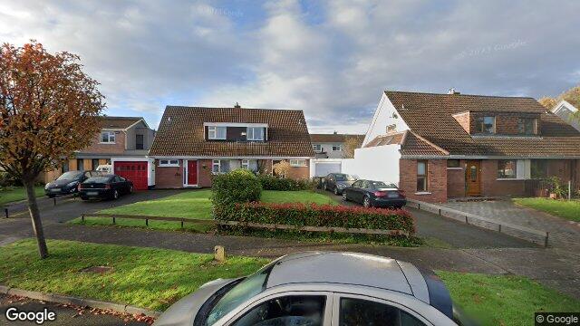 Street view of 38 Rowanbyrn, Blackrock, Co Dublin