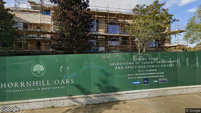 Street view of Apartment 25, Thornhill Oaks, Mount Merrion