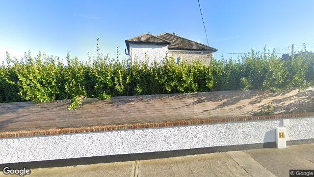Street view of 38 Mapas Road, Dalkey