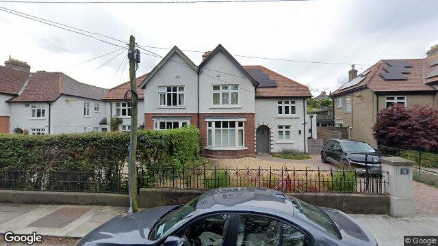 Street view of Crosthwaite Park West, Dun Laoghaire