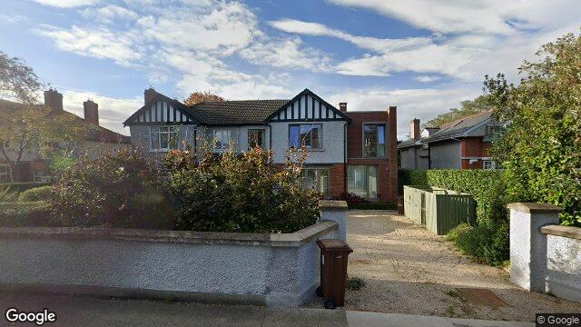 Street view of 50 Sandymount Avenue, Sandymount