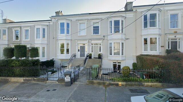 Street view of 22 Clarinda Park East, Dublin