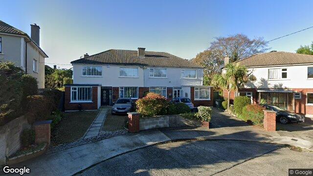 Street view of 130 Hillside, Dalkey, Dublin