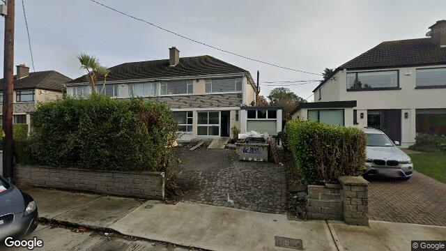 Street view of 59 Thomastown Road, Dun Laoghaire, Dublin