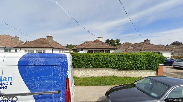 Street view of 25 Merville Road, Dublin